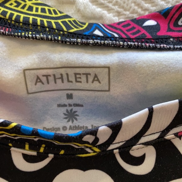 ATHLETA super cute colorful top - Picture 2 of 3